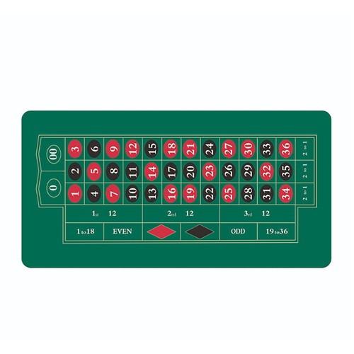 Tappetino poker verde per - da,