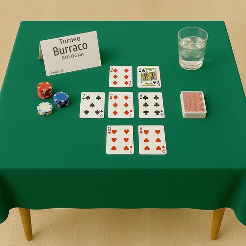 By3 panno gioco burraco - panno,